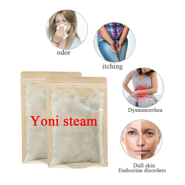 30g/bag Yoni steam detox steam 100% Chinese herbal women yoni SPA vaginal steam Feminine Hygiene health natural herbal Yonisteam