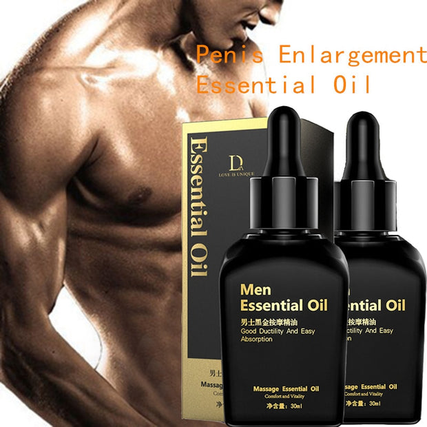 Natural Plant Extracts Penis Enlargement Oils Sex Delay Oils Lubricant Health Care Men Increase Big Dick Growth Thickening Oils